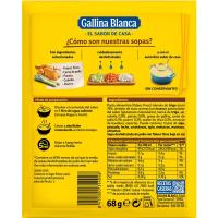 Sopa baja en sal-grasa GALLINA BLANCA, sobre 68 g