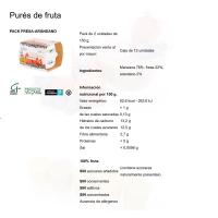 Compota arándano-fresa FRESHCUT, pack 2x150 g