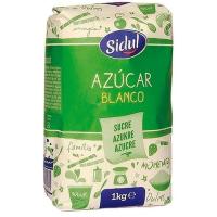 Azúcar blanco SIDUL, paquete 1 kg