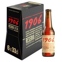 Cerveza 1906, pack botellín 6x33 cl