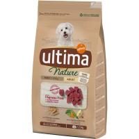 Alimento de cordero para perro mini ULTIMA Nature, saco 1,25 kg