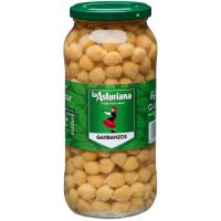 Garbanzo cocido LA ASTURIANA, frasco 400 g