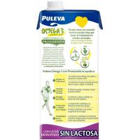 Preparado lácteo s/ lactosa PULEVA OMEGA3 PROESS., brik 1 litro