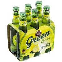 Cerveza sabor limón SUPERBOCK GREEN, pack 6x33 cl