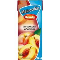 Nectar melocoton sin azucar añadido READY, pack 6x200 ml