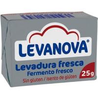 Levadura fresca LEVANOVA, pack 2x25 g
