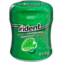 Chicle de hierbabuena Lc TRIDENT, bote 82,6 g