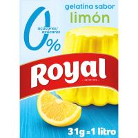 Gelatina de limón 0% azúcares ROYAL, caja 31 g