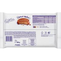 Galleta de chocolate con leche MILKA CHOCOWAFER, caja 300 g