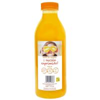 Zumo de naranja recién exprimido, botella 75 cl