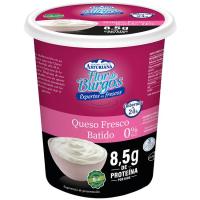 Queso fresco batido con yogur FLOR DE BURGOS, tarrina 450 g
