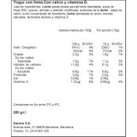 Danonino para llevar sabor fresa DANONE, pack 4x70 g