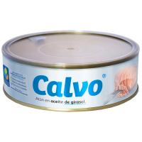Atún en aceite de girasol CALVO, lata 500 g