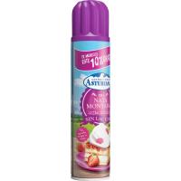 Nata montada azucarada sin lactosa ASTURIANA, spray  275 ml