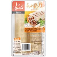 Funroll de carne a la barbacoa LA BROCHE, bandeja 260 g