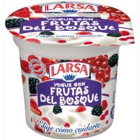 Yogur de frutas del bosque LARSA, tarrina 125 g