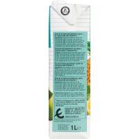 Cocktail de frutas EROSKI, brik 1 litro