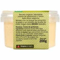 Hummus receta original EROSKI, tarrina 200 g