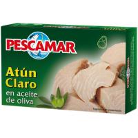 Atún claro en aceite de oliva PESCAMAR, lata 110 g