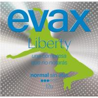 Compresa normal EVAX LIBERTY, paquete 12 uds