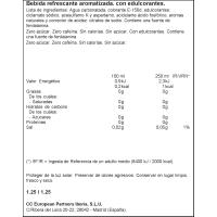 Refresco de cola COCA COLA Zero Zero, botella 1,25 litros