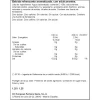 Refresco de cola COCA COLA Zero Zero, botella 1,25 litros