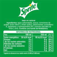 Refresco de lima-limón SPRITE Fresh, botella 2 litros