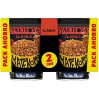 Yakisoba classic YATEKOMO, cup pack 2x93 g