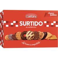 Galleta surtida CUÉTARA, caja 420 g