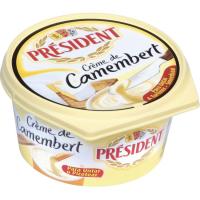 Crema de queso Camembert PRESIDENT, tarrina 125 g