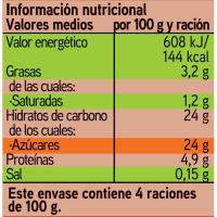 Flan de huevo EROSKI, pack 4x100 g