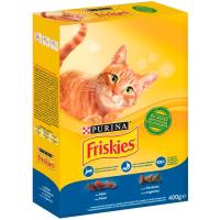 Alimento de atún y verduras para gato FRISKIES, caja 400 g