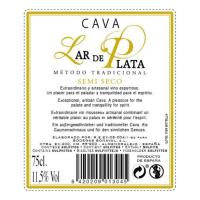 Cava Semi-seco LAR DE PLATA, botella 75 cl