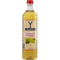 Vinagre de vino blanco YBARRA, botella 1 litro
