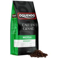 Café en grano mezcla 80/20 OQUENDO, paquete 1 kg