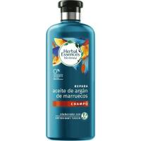 Champú de aceite argan HERBAL ESSENCE REPARA, bote 400 ml