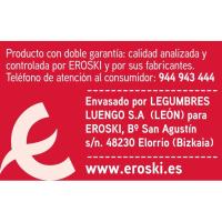 Garbanzo lechoso EROSKI, paquete 1 kg