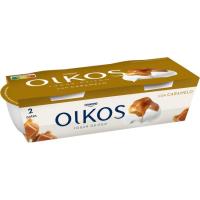 Yogur griego de caramelo OIKOS, pack 2x110 g