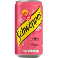 Tónica Pink SCHWEPPES, lata 25 cl