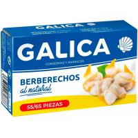 Berberechos al natural 55/65 de Galicia GALICIA, lata 63 g