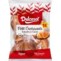 Petit Croissants de cacao DULCESOL, paquete 120 g