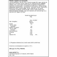 Conos de helados de soja de vainilla VALSOIA, caja 300 g