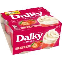 Dalky sabor fresa-nata LA LECHERA, pack 4x100 g