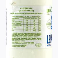 Leche semidesnatada pasterizada LEYMA, botella 1,5 litros