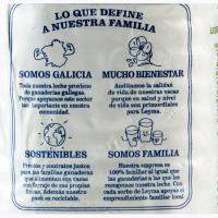 Leche semidesnatada pasterizada LEYMA, botella 1,5 litros