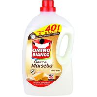 Detergente líquido Marsella OMINO BIANCO, garrafa 40 dosis