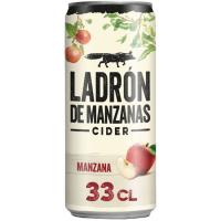 Cider LADRÓN DE MANZANAS, lata 33 cl