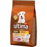 Alimento de buey para perro mini adulto ULTIMA, saco 1,5 kg