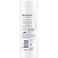 Loción corporal body milk piel seca DOVE, bote 400 ml