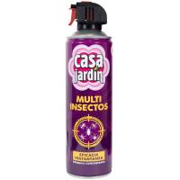 Insecticida multi insectos CASA JARDÍN, spray 650 ml